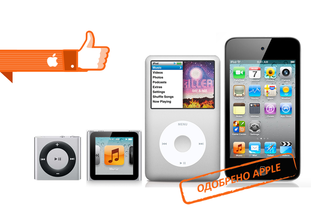 Ремонт Apple iPod в Ивантеевке